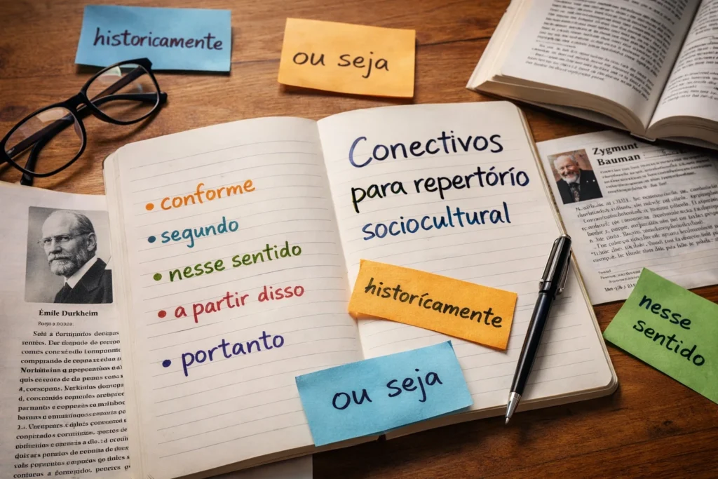 conectivos para repertório