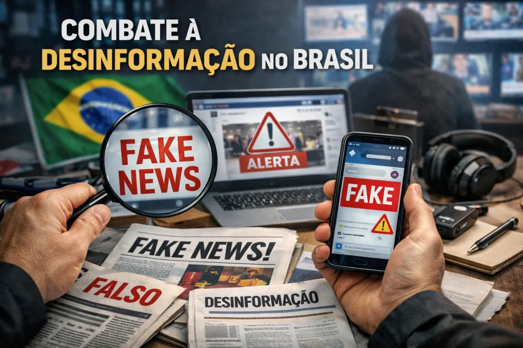 combate à desinformação no Brasil