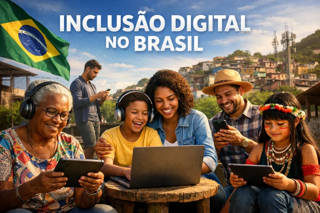 inclusão digital no Brasil