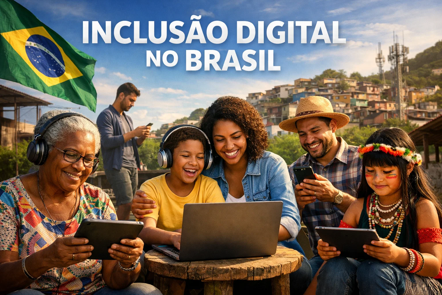 Inclusão digital no Brasil como tema de redação para ENEM e concursos ...