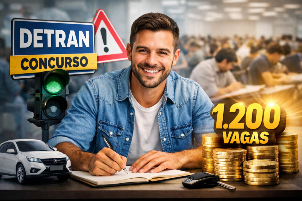 Detran abre concurso público