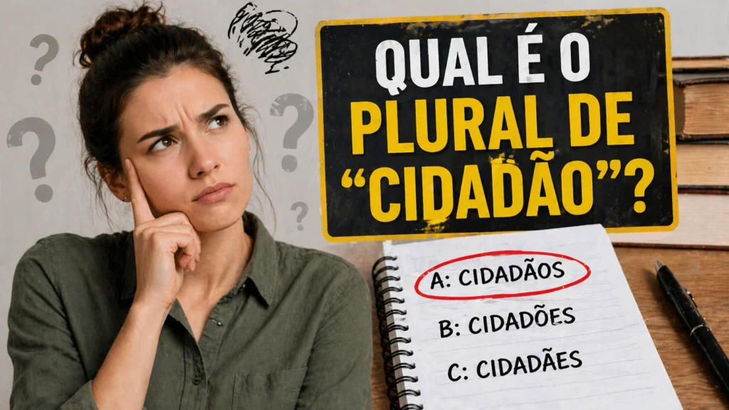 qual é o plural de cidadão