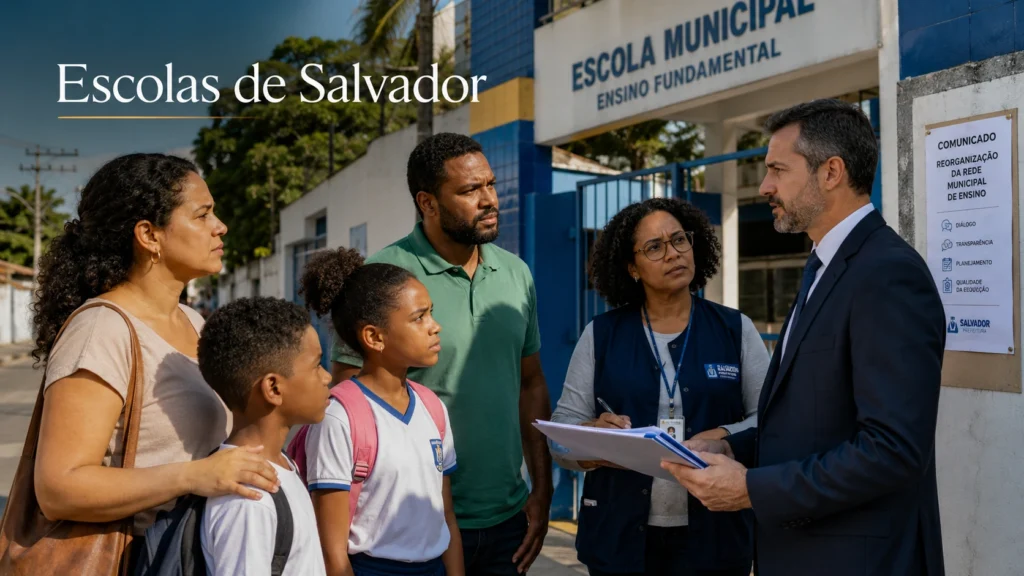 fechamento de escolas públicas em Salvador