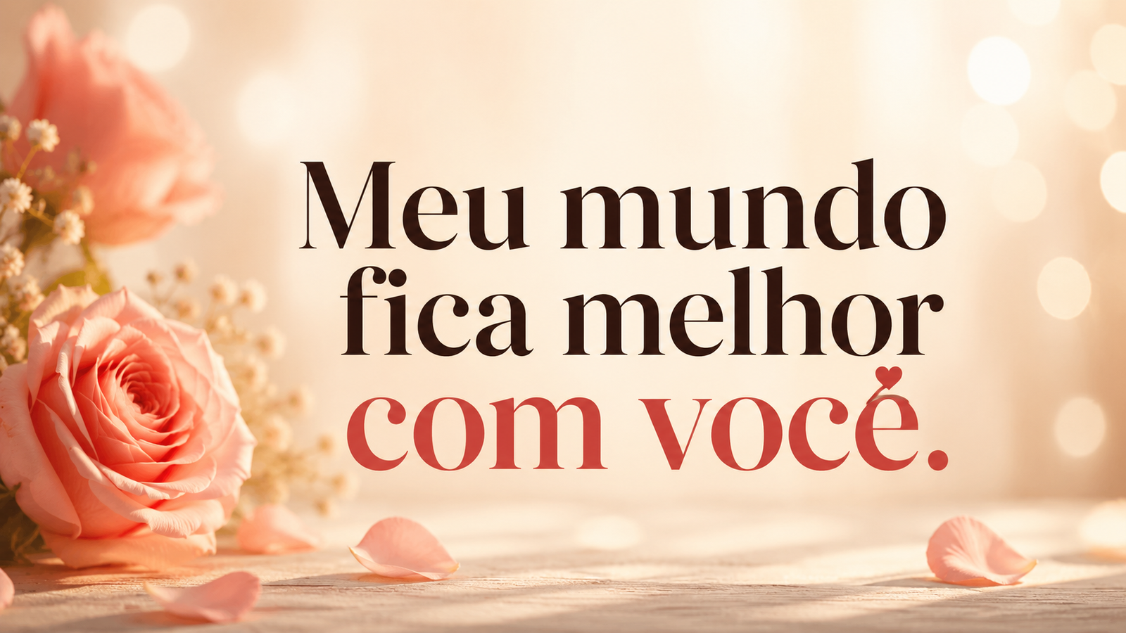 frases romântica para namorada
