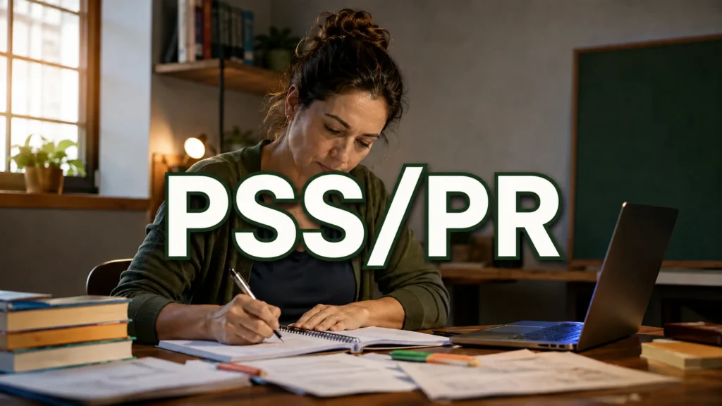 O que estudar para o PSS PR 2026
