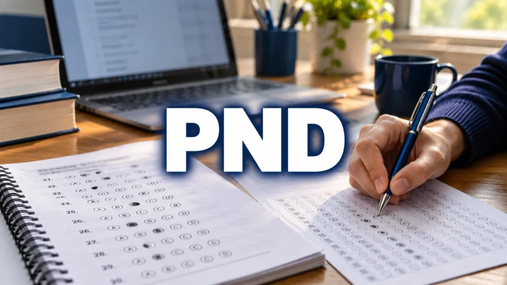 gabarito PND 2026 reaplicação